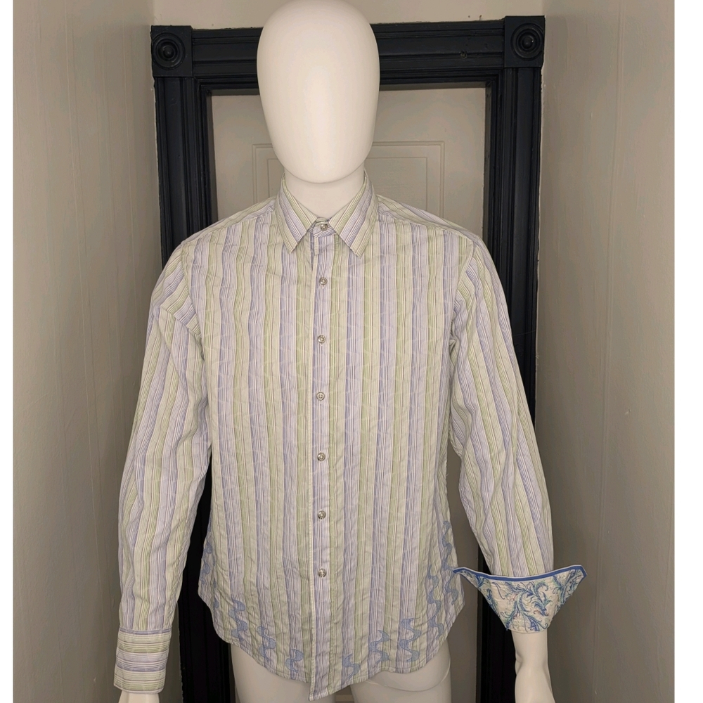Robert Graham Long Sleeve flip cuff Shirt